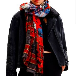 DESIGUAL Patchwork Foulard